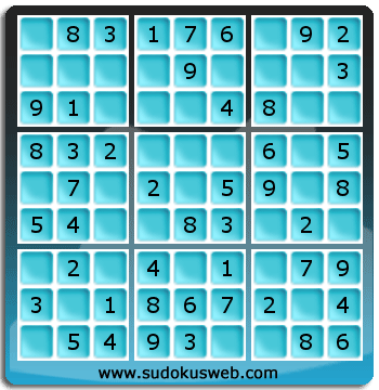 Sudoku de Nivell Molt Fàcil