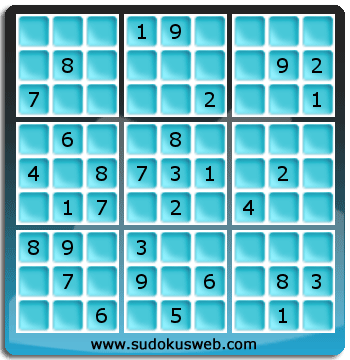 Sudoku von mittelmässiger höhe