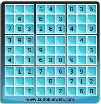 Sudoku de Nivell Molt Fàcil