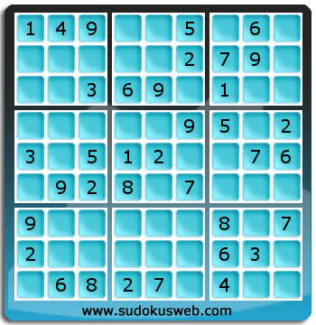 Sudoku von einfacher höhe