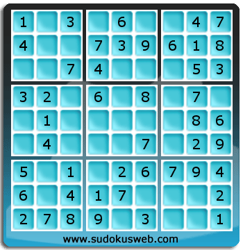 Sudoku von sehr einfacher höhe