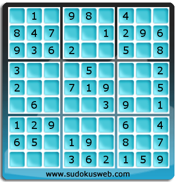 Sudoku von sehr einfacher höhe