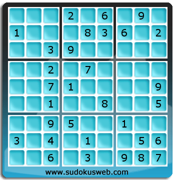 Sudoku von mittelmässiger höhe