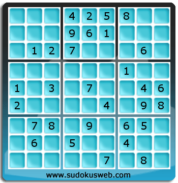 Sudoku von mittelmässiger höhe