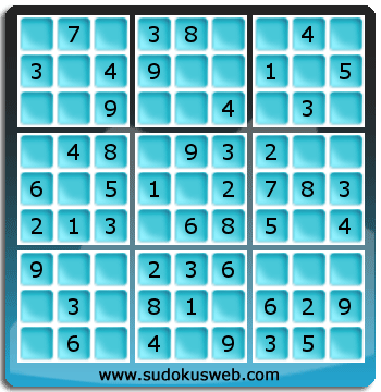 Nivel Muito Facil de Sudoku