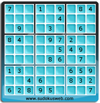 Nivel Facil de Sudoku