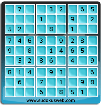 Sudoku de Nivel Muy Fácil