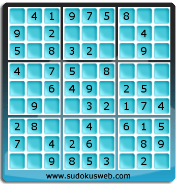 Very Easy Level Sudoku