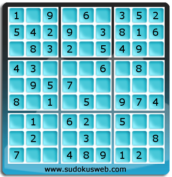 Sudoku de Nivell Molt Fàcil