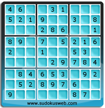 Sudoku von sehr einfacher höhe