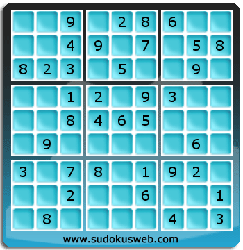 Sudoku von einfacher höhe