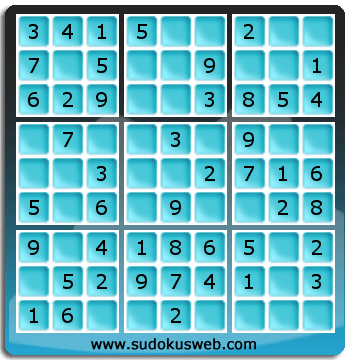 Sudoku de Nivel Muy Fácil