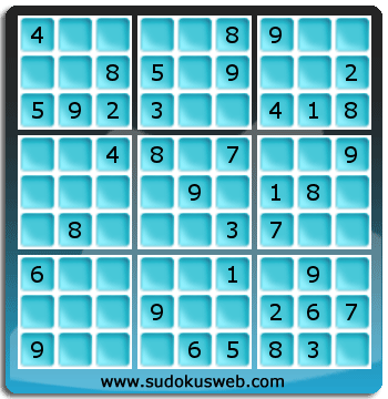 Nivel Facil de Sudoku