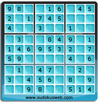 Sudoku von sehr einfacher höhe