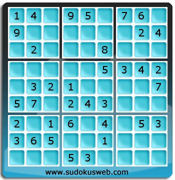 Sudoku von einfacher höhe