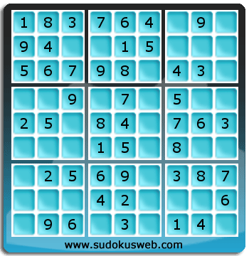 Sudoku de Niveau Très Facile