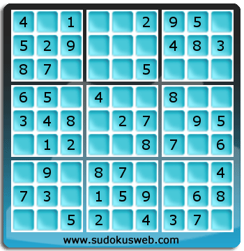 Sudoku de Niveau Très Facile