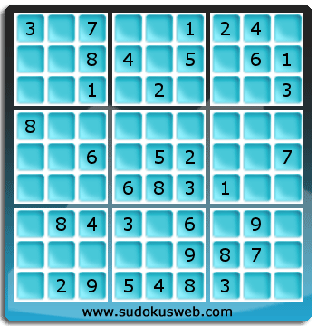 Sudoku von einfacher höhe