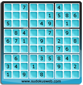 Nivel Facil de Sudoku Nivel Facil de Sudoku
