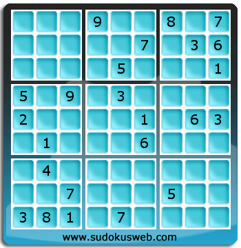 Nivel Dificil de Sudoku Nivel Dificil de Sudoku