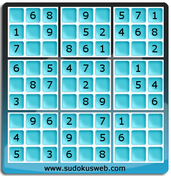 Sudoku von sehr einfacher höhe