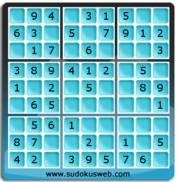 Sudoku de Nivell Molt Fàcil