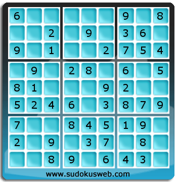 Sudoku de Nivel Muy Fácil