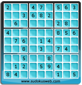 Sudoku von einfacher höhe