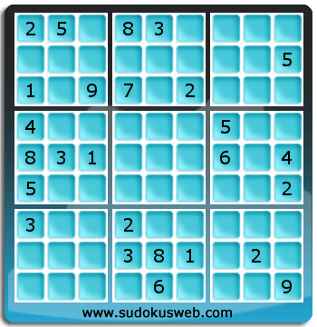 Sudoku von Fachmännischer höhe