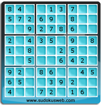 Sudoku de Nivel Muy Fácil