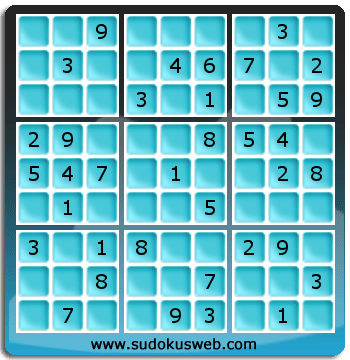 Sudoku von einfacher höhe