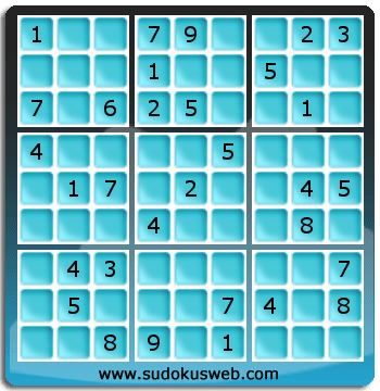 Sudoku von mittelmässiger höhe Sudoku von mittelmässiger höhe