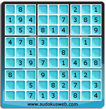 Very Easy Level Sudoku