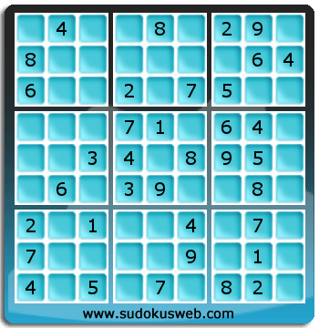 Sudoku von einfacher höhe