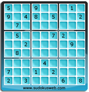 Sudoku von Fachmännischer höhe