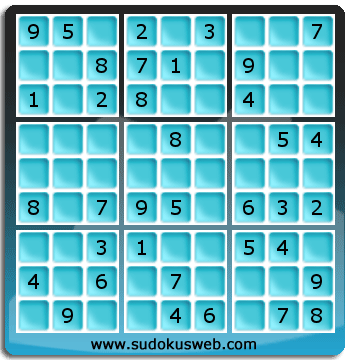 Sudoku von einfacher höhe