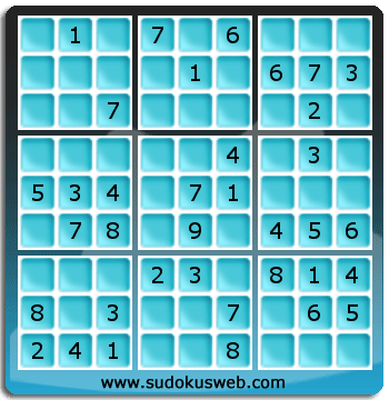 Nivel Facil de Sudoku Nivel Facil de Sudoku