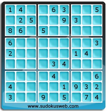 Sudoku von mittelmässiger höhe