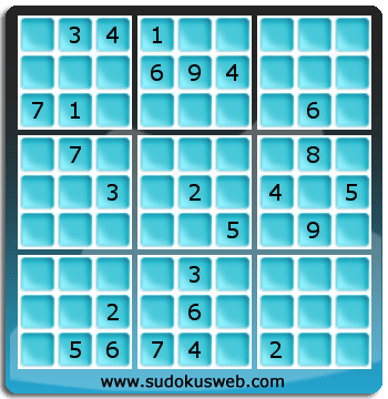 Sudoku von Fachmännischer höhe