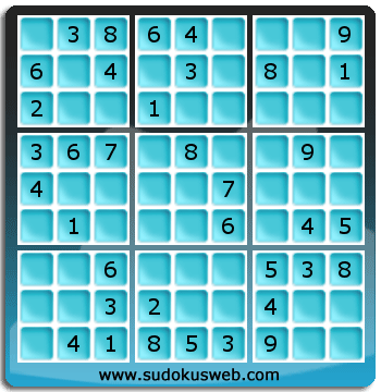 Nivel Facil de Sudoku Nivel Facil de Sudoku