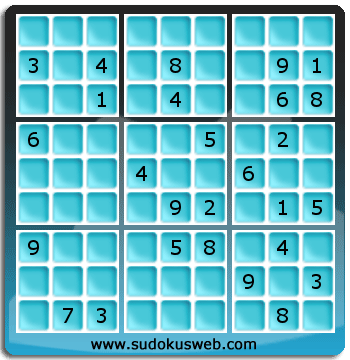 Nivel Dificil de Sudoku Nivel Dificil de Sudoku