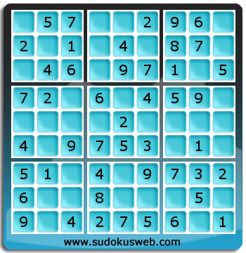 Sudoku de Nivel Muy Fácil