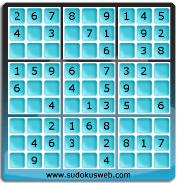 Nivel Muito Facil de Sudoku