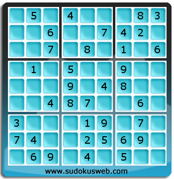 Sudoku von einfacher höhe