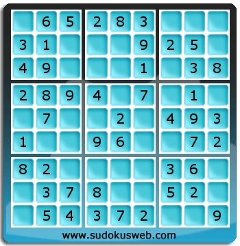 Sudoku de Nivell Molt Fàcil