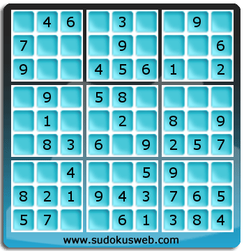 Sudoku de Niveau Très Facile