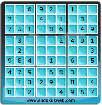 Sudoku de Niveau Très Facile