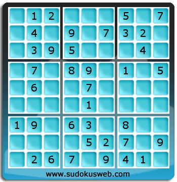 Sudoku de Niveau Facile Sudoku de Niveau Facile