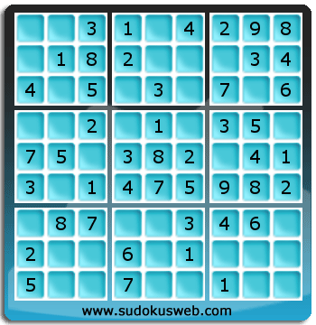 Sudoku de Nivell Molt Fàcil Sudoku de Nivell Molt Fàcil