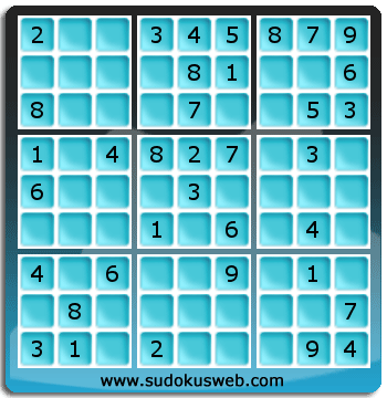 Sudoku von einfacher höhe